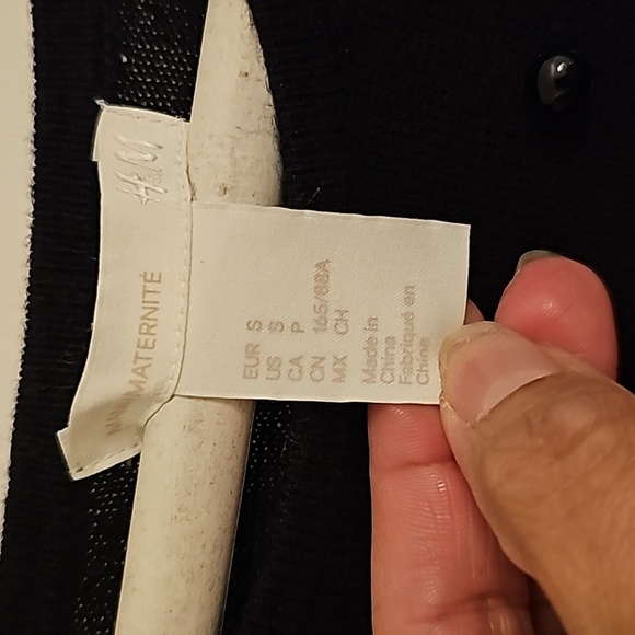 H&M black beaded sweater dress - Picture 3 of 4